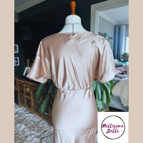 ReneeC Satin Dress - Picture 5 of 8